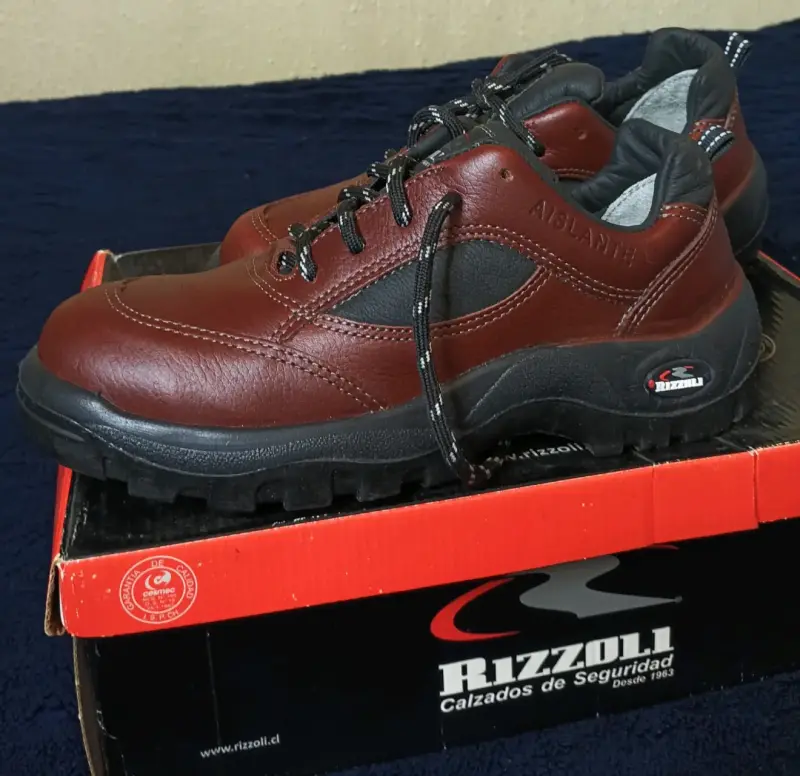 Zapatos de cuero marrón para hombre - 2