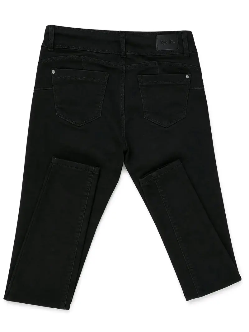 Jeans Sybilla Negros NUEVOS Ajustados - 2