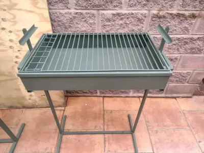 Parrilla  para asado acero de plancha de 2.5 mm - miniatura 2