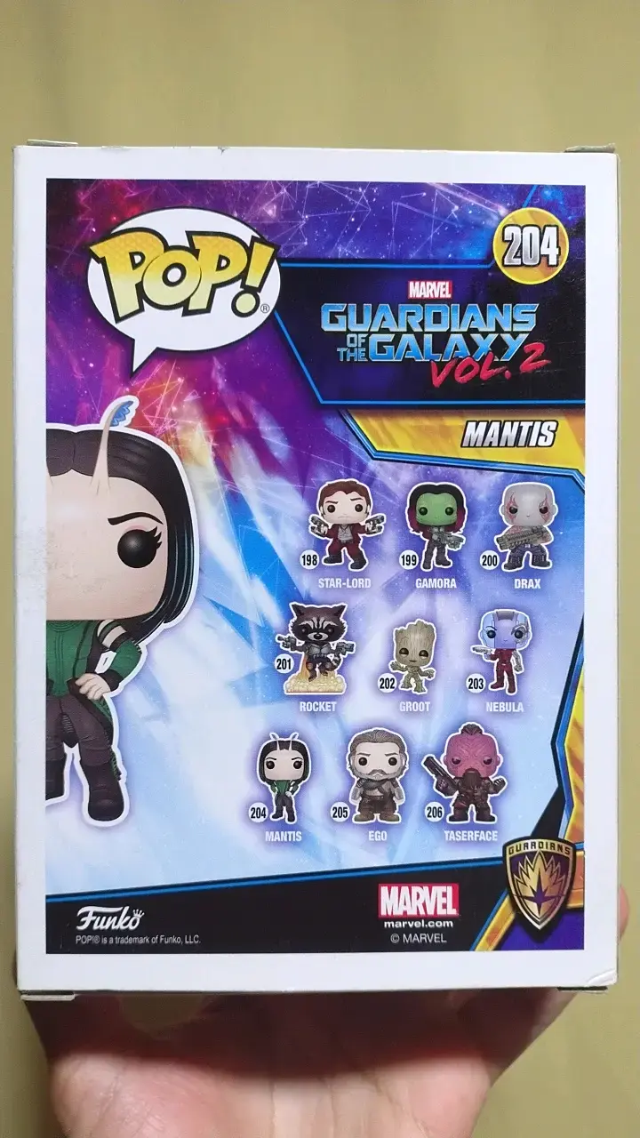 Funko Pop Mantis Guardians of the Galaxy Vol - 3