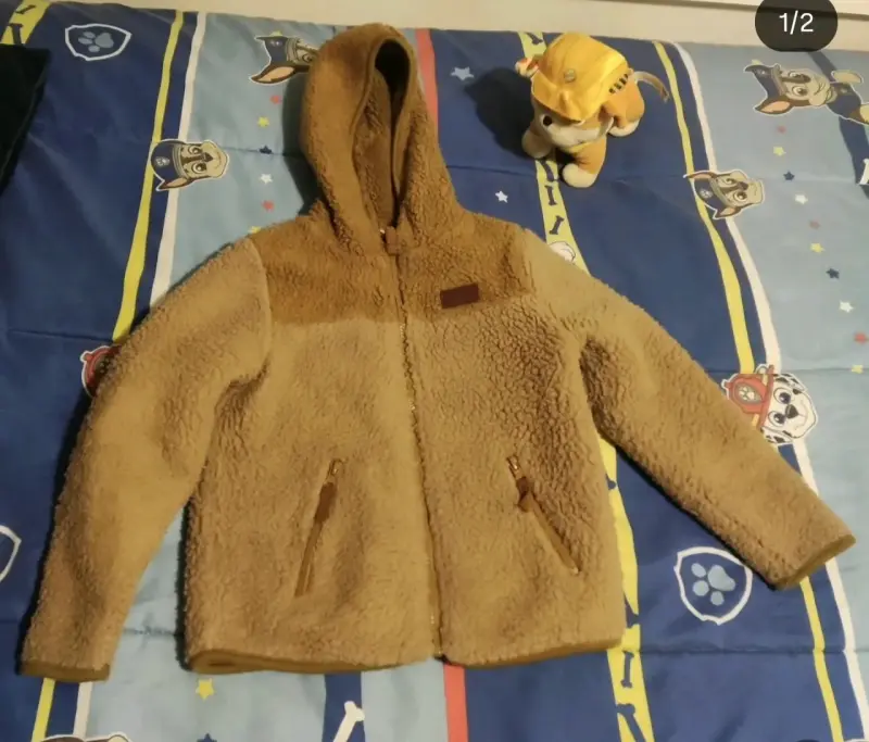 Poleron Peludo para niños