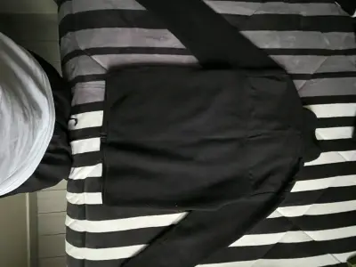 Chaqueta polar negra Ellus con cierre - miniatura 2