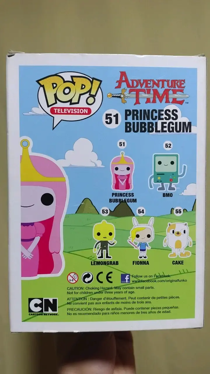 Funko Pop Princess Bubblegum Adventure Time - 3