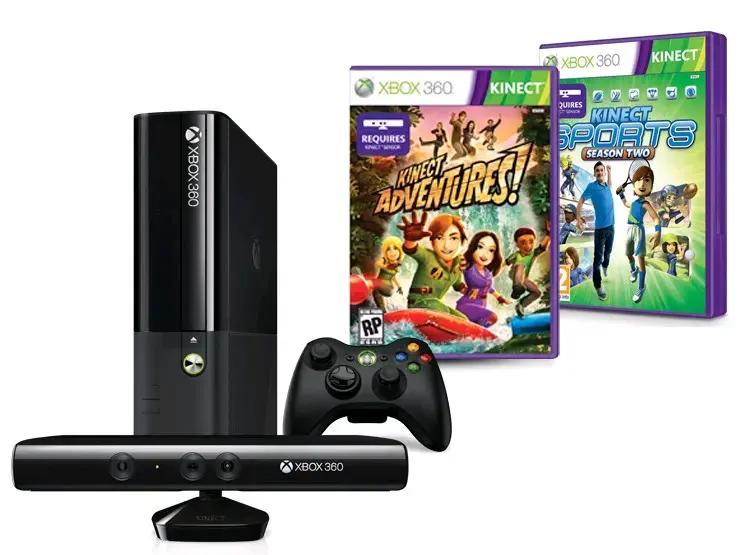 Consola Xbox 360 con Kinect y juegos incluidos - 2