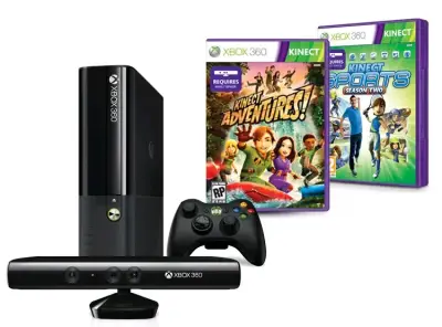Consola Xbox 360 con Kinect y juegos incluidos - miniatura 2