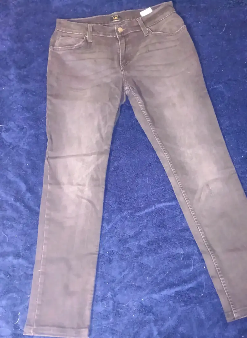 Jeans Lee para hombre negro,nuevo