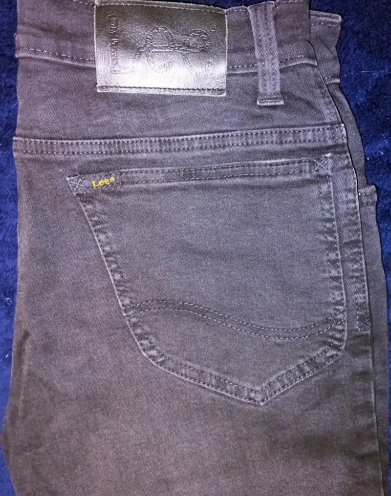 Jeans Lee  para hombre negro,nuevo - 4