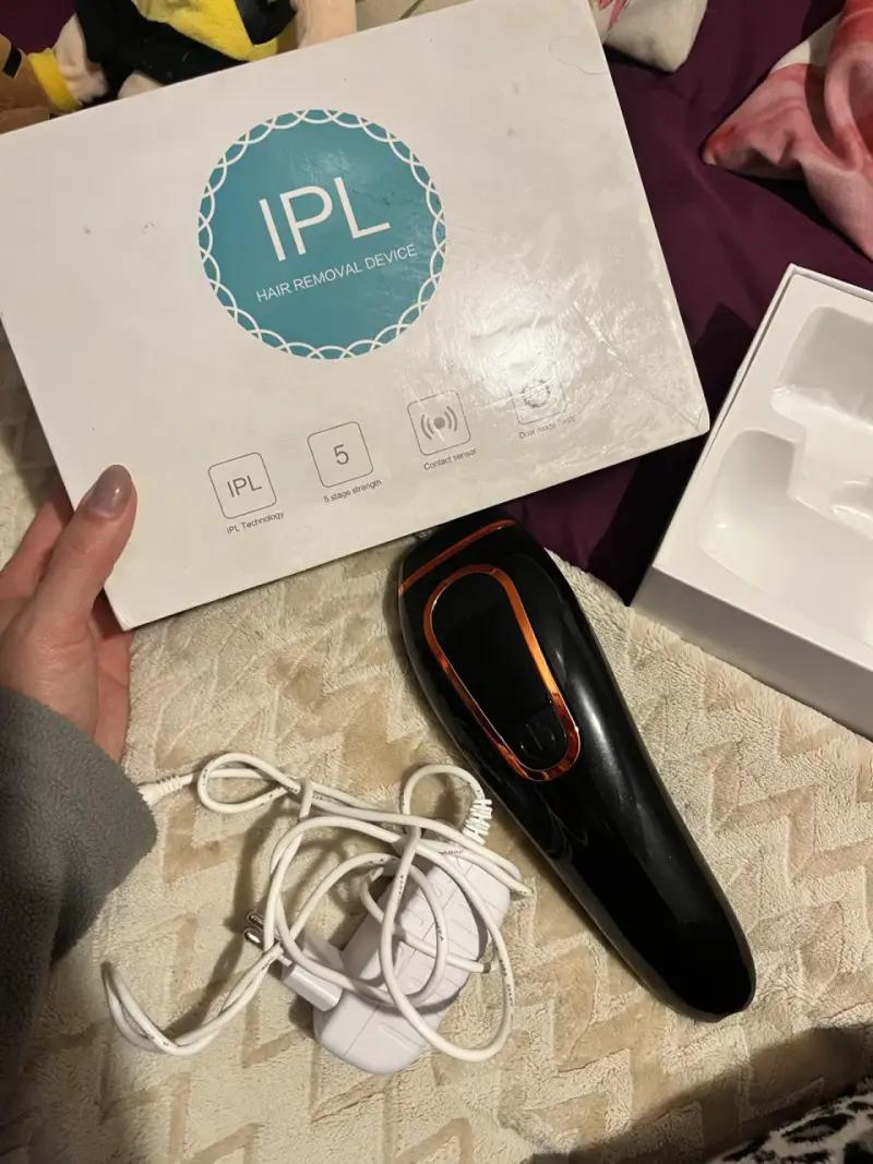 Dispositivo de depilación IPL con sensor de contacto - 1