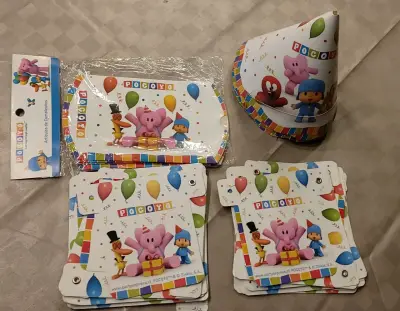 Set de Decoración de Cumpleaños Pocoyo - miniatura 1