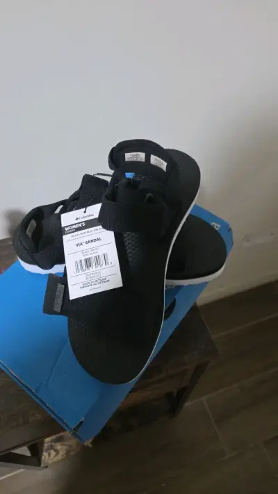 Sandalias Columbia Via para mujer negras - miniatura 3