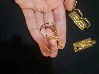 Anillo de doble oro laminado 18k - miniatura 4