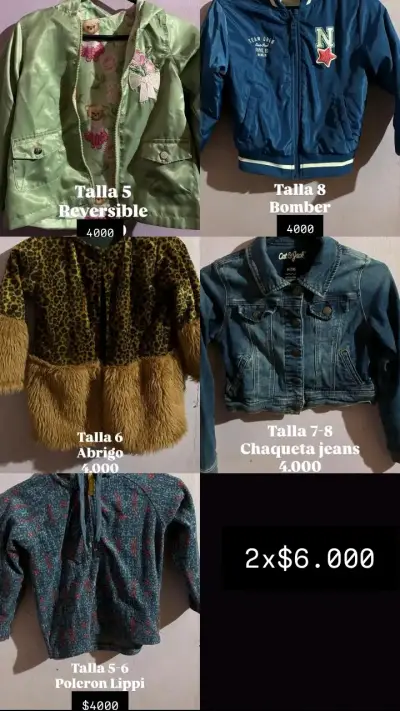 Lote de abrigos y chaquetas para niños - miniatura 2