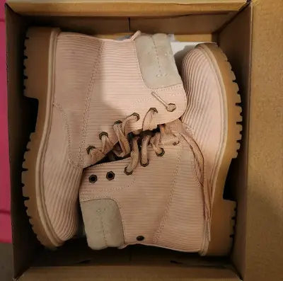Botines rosados para niña talla 33 - miniatura 1