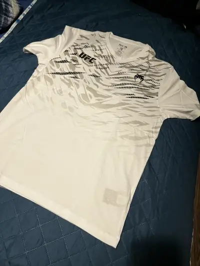 Polera UFC blanca talla s - miniatura 4