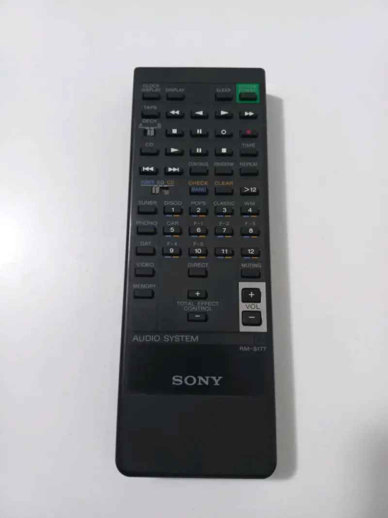 Control remoto Sony para sistema de audio RM-S177 - 1
