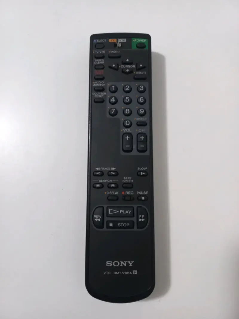 Control remoto Sony para VTR modelo RMT-V181A - 1