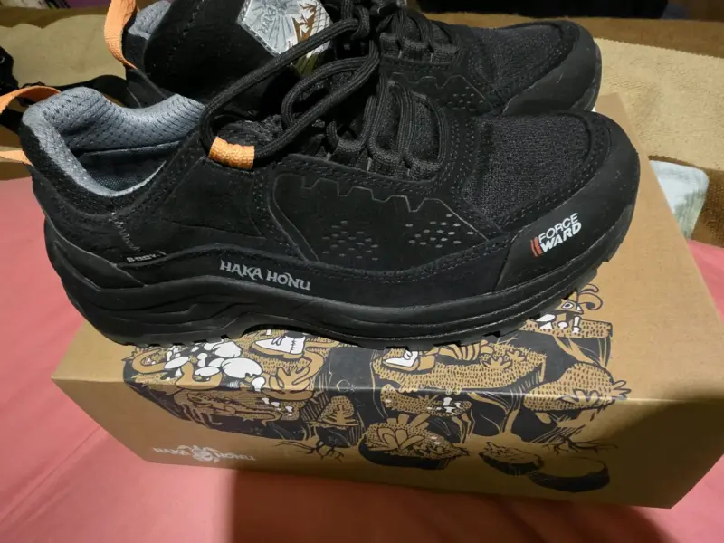 Zapatos Haka Honu Pampa Low Mujer Negro - 1