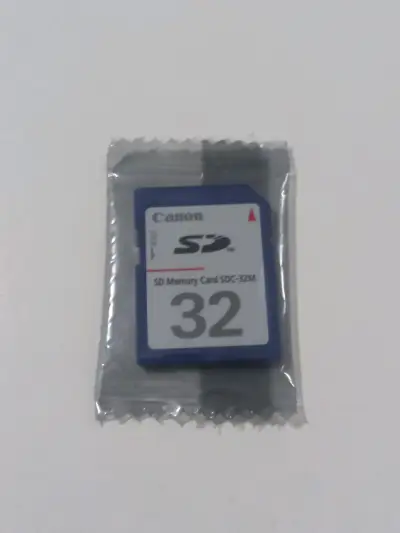 Tarjeta de memoria SD Canon 32MB - miniatura 1