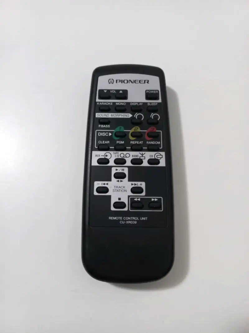Control remoto Pioneer CU-XR039 para equipo de sonido - 1