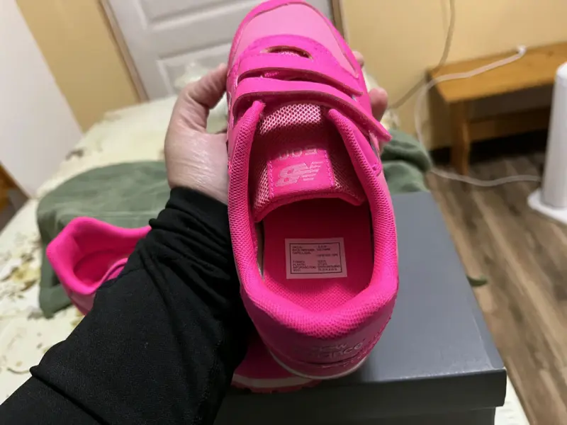 Zapatillas deportivas rosas para niños New Balance - 2