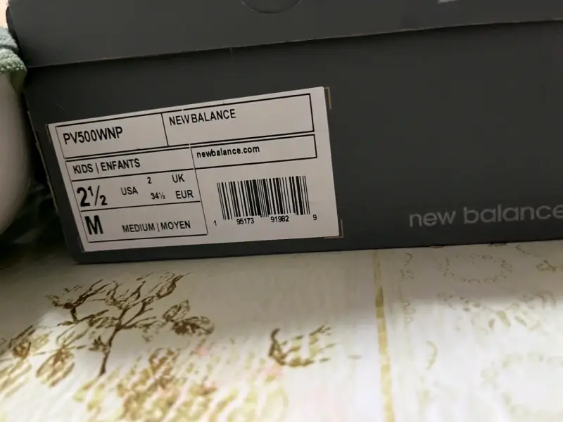 Zapatillas deportivas rosas para niños New Balance - 6