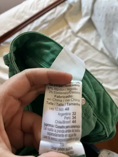 Jeans verdes Lee para mujer talla 44 - miniatura 1