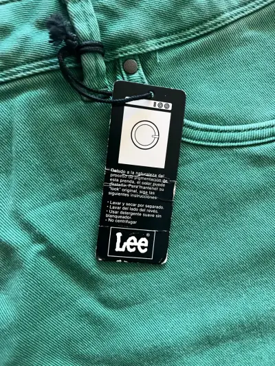Jeans verdes Lee para mujer talla 44 - miniatura 3
