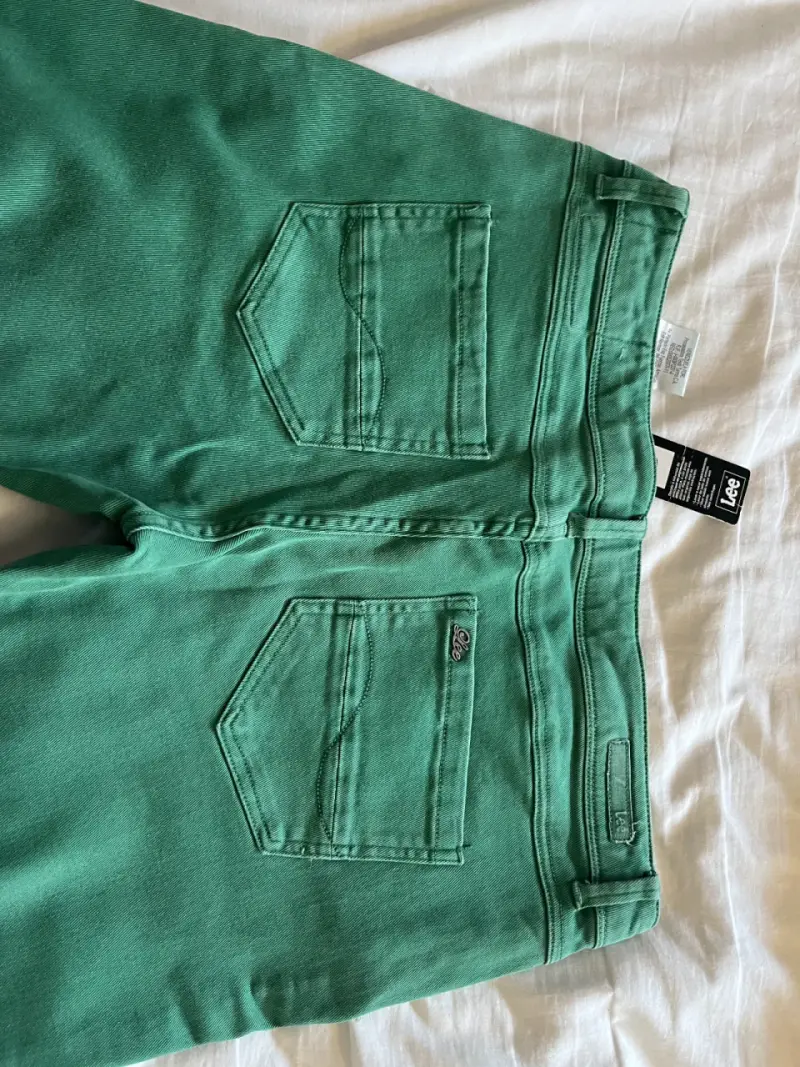 Jeans verdes Lee para mujer talla 44 - 4
