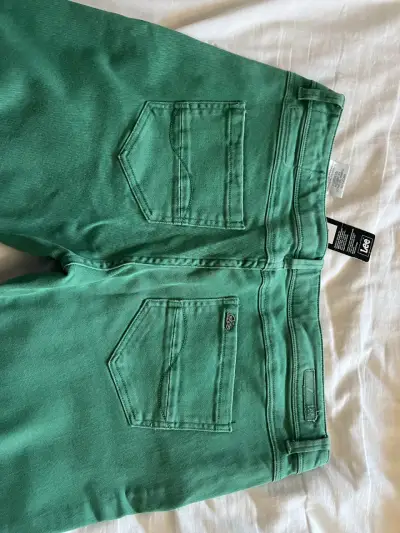 Jeans verdes Lee para mujer talla 44 - miniatura 4