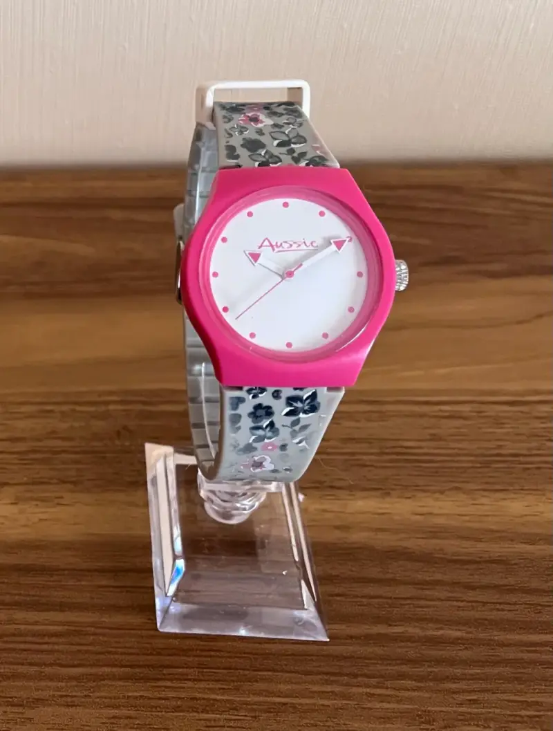 Reloj Aussie para mujer con correa floral - 2