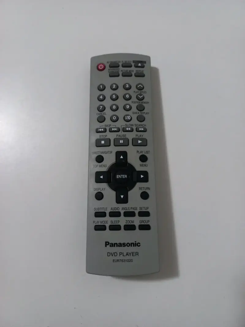 Control remoto para DVD Panasonic EUR7631020 - 1