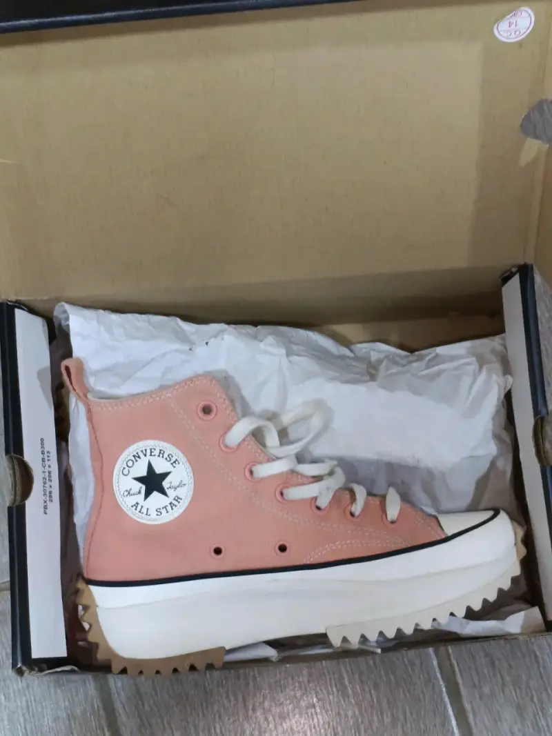 Zapatillas Converse Run Star Hike Hi rosadas - 3