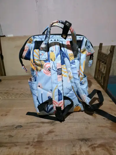 Mochila maternal Harry Baby floral - miniatura 2