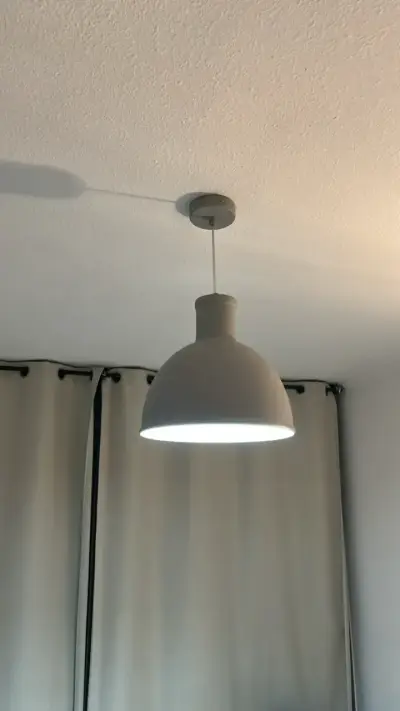 Lámpara colgante gris moderna - miniatura 1