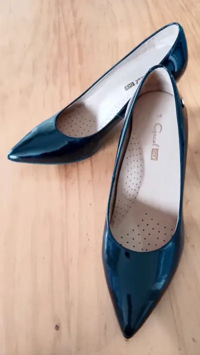 Tacones Gacel N° 34 negro charol - miniatura 2