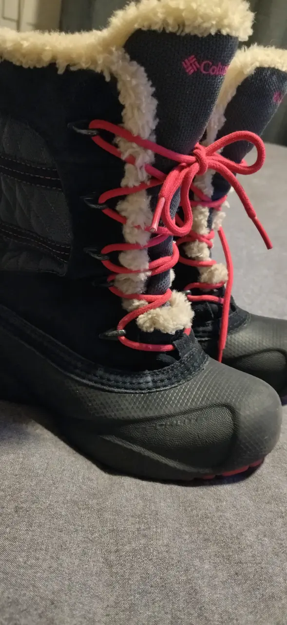 Botas de invierno Columbia negras con forro polar - 4