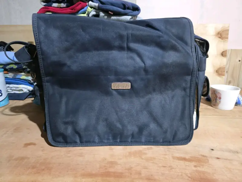 Bolso cambiador de pañales Infanti negro - 1
