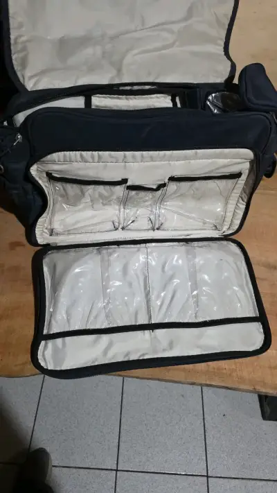 Bolso cambiador de pañales Infanti negro - miniatura 2