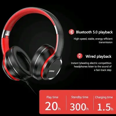 Auriculares Inalámbricos Lenovo HD200 con Bluetooth - miniatura 2
