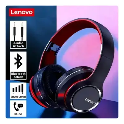 Auriculares Inalámbricos Lenovo HD200 con Bluetooth - miniatura 3