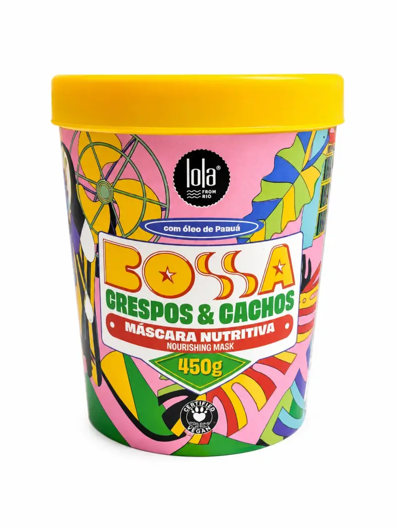 Máscara Nutritiva Bossa Crespos & Cachos 450g