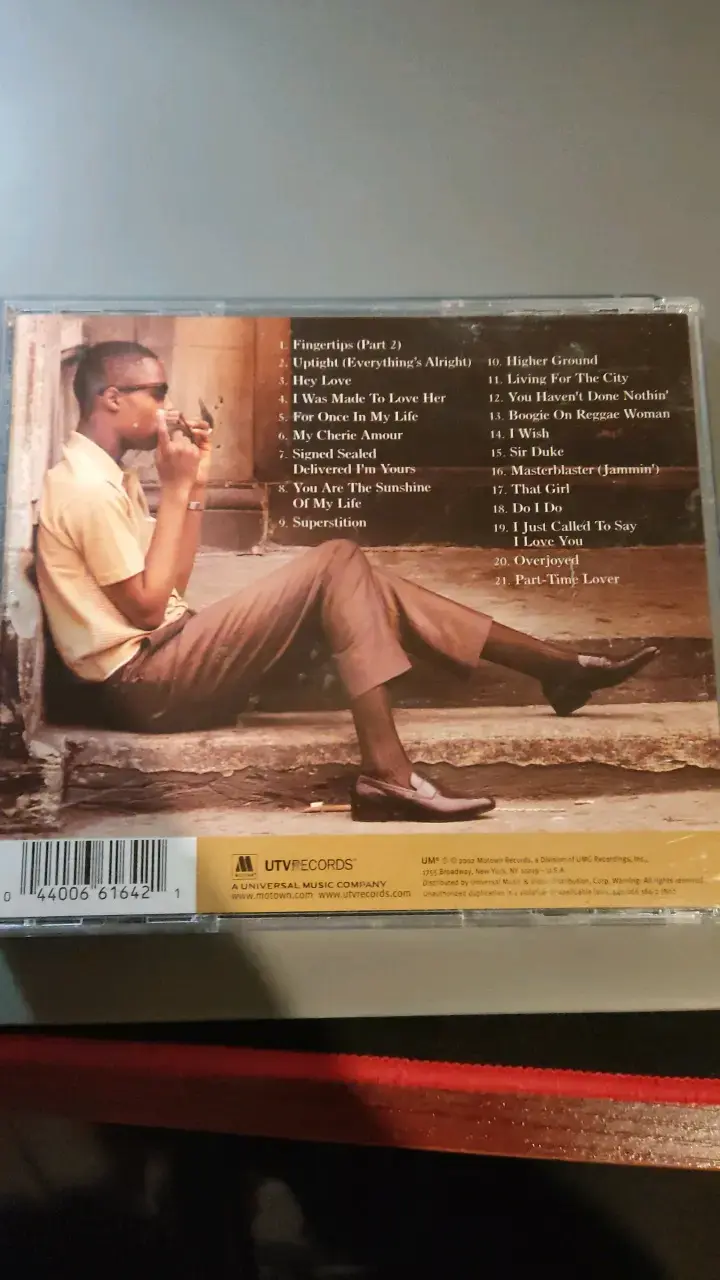 CD Stevie Wonder The Definitive Collection - 2