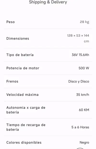 Bicicleta eléctrica 3Drive negra con batería potente - miniatura 4