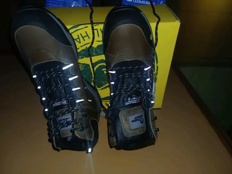 Botines de seguridad Panama Jack café talla 43 - 1