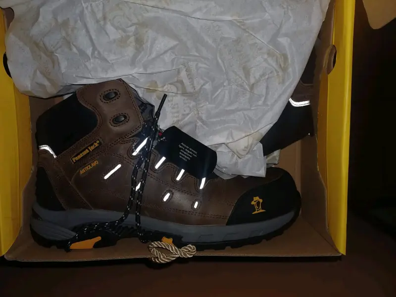 Botines de seguridad Panama Jack café talla 43 - 2