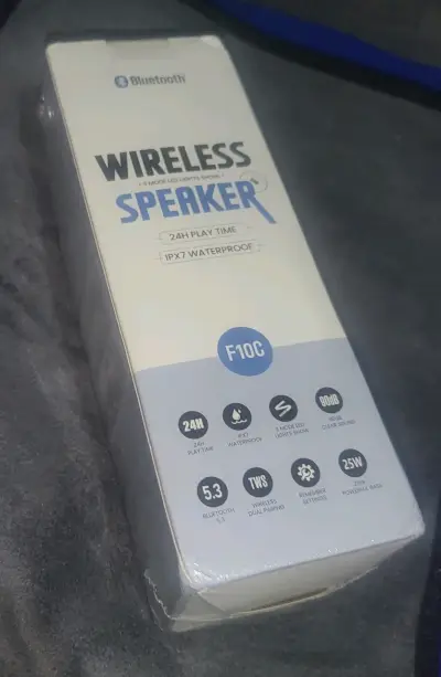 Parlante Bluetooth RGB Wise Tiger F10  Rojo - miniatura 5