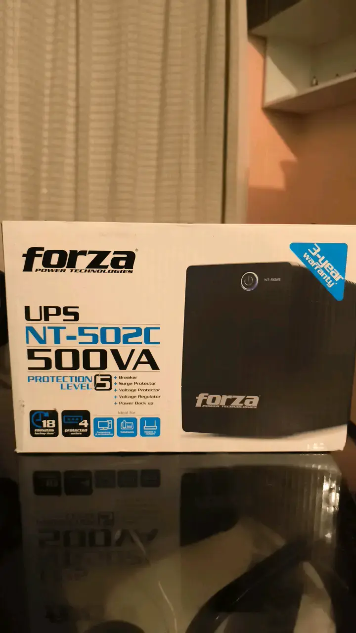UPS Forza NT-502C 500VA con protección - 1