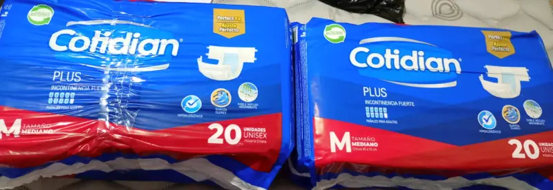 Pañales para adultos Cotidian Plus M 20 unidades