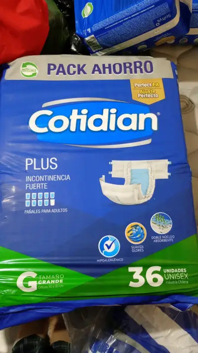Pañales para adultos Cotidian Plus talla G - miniatura 1