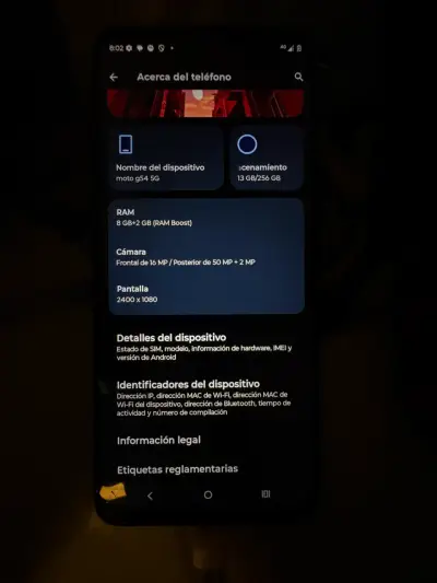 Motorola Moto G35 5G 256GB - Funciona 100% - - miniatura 4